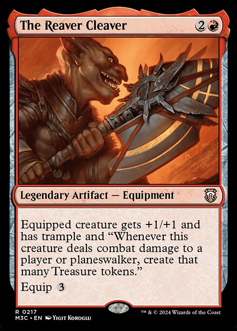 The Reaver Cleaver - Modern Horizons 3 Commander Rare Card