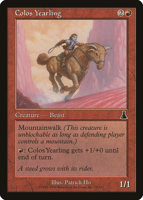 Colos Yearling - Urza's Destiny Common Card