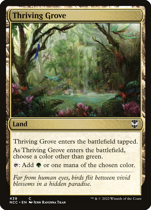Thriving Grove - New Capenna Commander Common Card