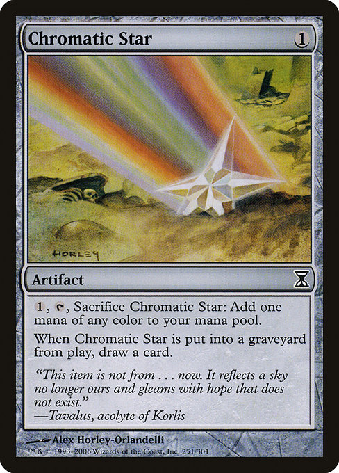 Chromatic Star - Time Spiral Common Card