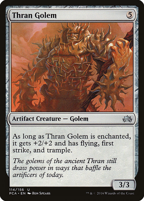 Thran Golem - Planechase Anthology Uncommon Card