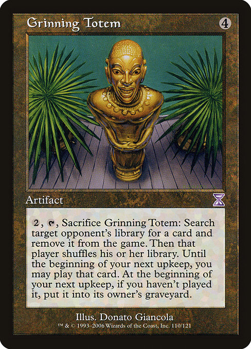 Grinning Totem - Time Spiral Timeshifted Special Card