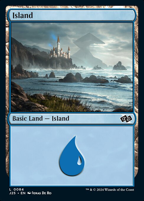 Island - Foundations Jumpstart Common Card