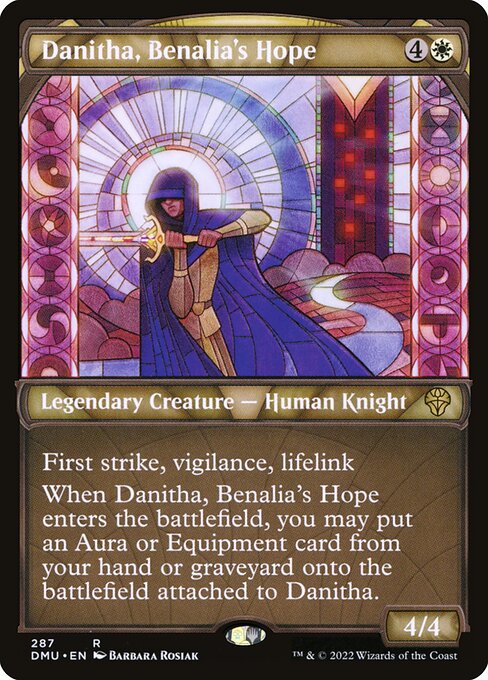 Danitha, Benalia's Hope - Dominaria United Rare Card