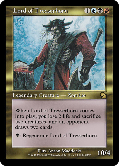 Lord of Tresserhorn - Masters Edition Rare Card