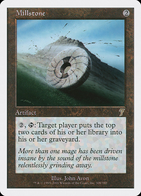 Millstone - Seventh Edition Rare Card
