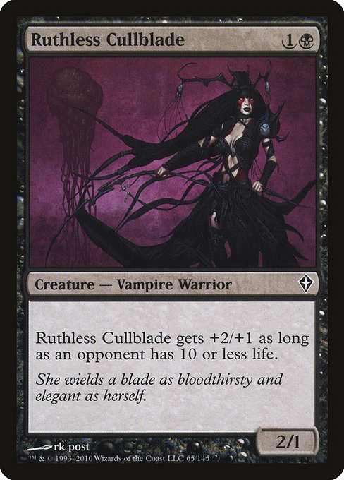 Ruthless Cullblade - Worldwake Common Card