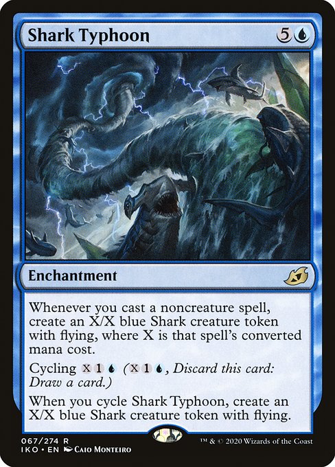 Shark Typhoon - Ikoria: Lair of Behemoths Rare Card