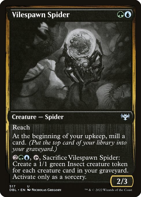 Vilespawn Spider - Innistrad: Double Feature Uncommon Card