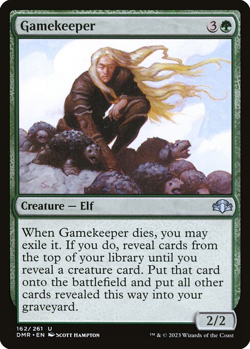 Gamekeeper - Dominaria Remastered Uncommon Card