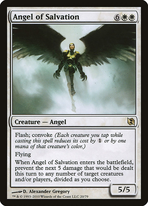 Angel of Salvation - Duel Decks: Elspeth vs. Tezzeret Rare Card