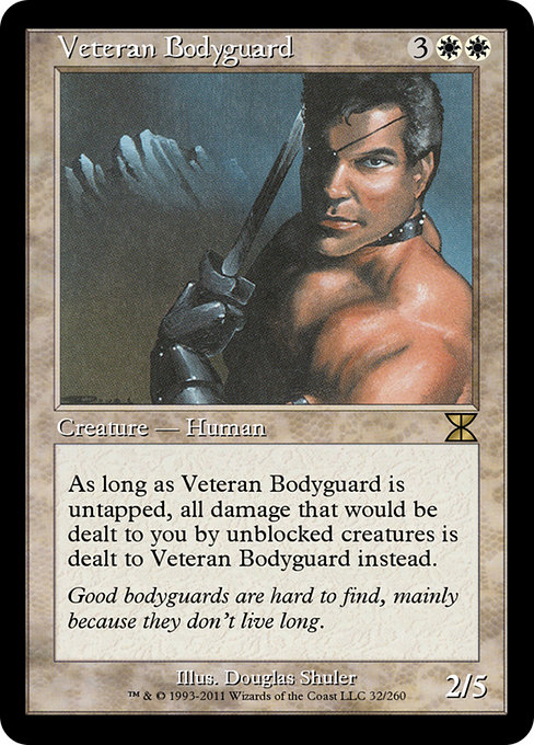 Veteran Bodyguard - Masters Edition IV Rare Card