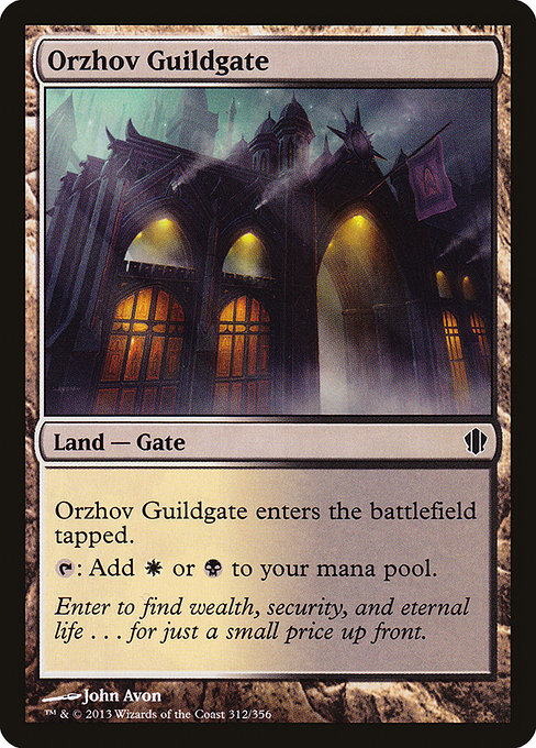 Orzhov Guildgate - Commander 2013 Common Card