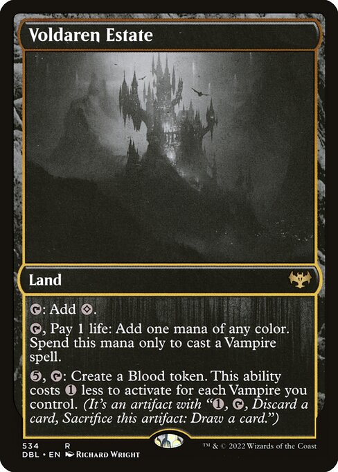 Voldaren Estate - Innistrad: Double Feature Rare Card