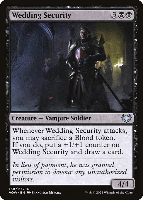 Wedding Security - Innistrad: Crimson Vow Uncommon Card