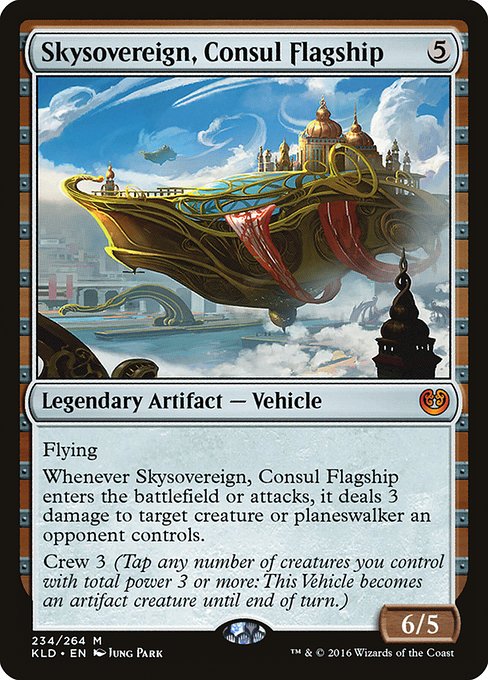Skysovereign, Consul Flagship - Kaladesh Mythic Card
