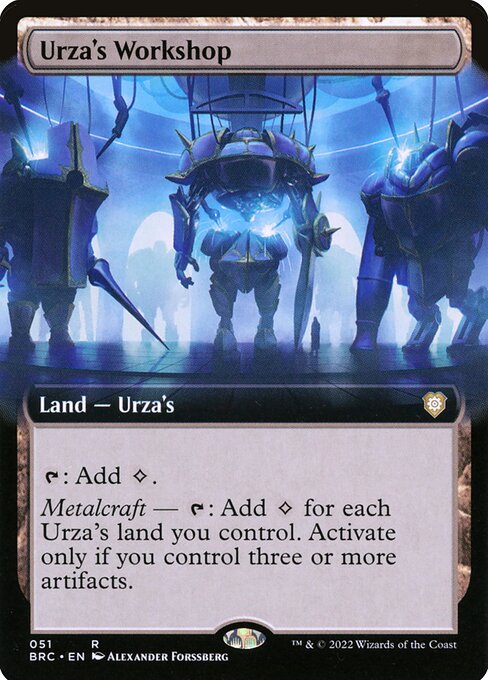 Urza's Workshop - The Brothers' War Commander Rare Card