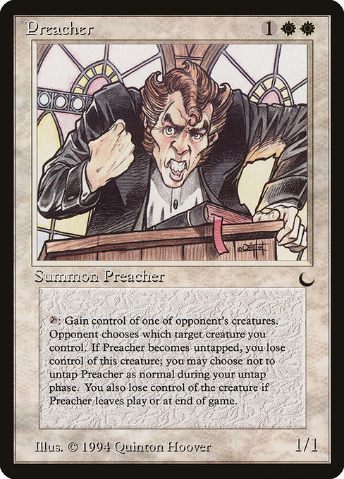 Preacher - The Dark Rare Card