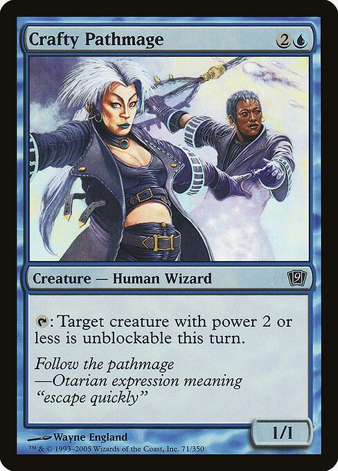 Crafty Pathmage - Ninth Edition Common Card