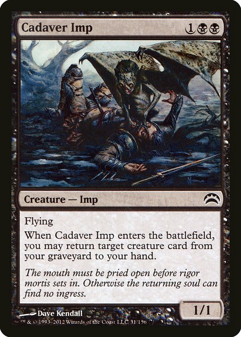 Cadaver Imp - Planechase 2012 Common Card