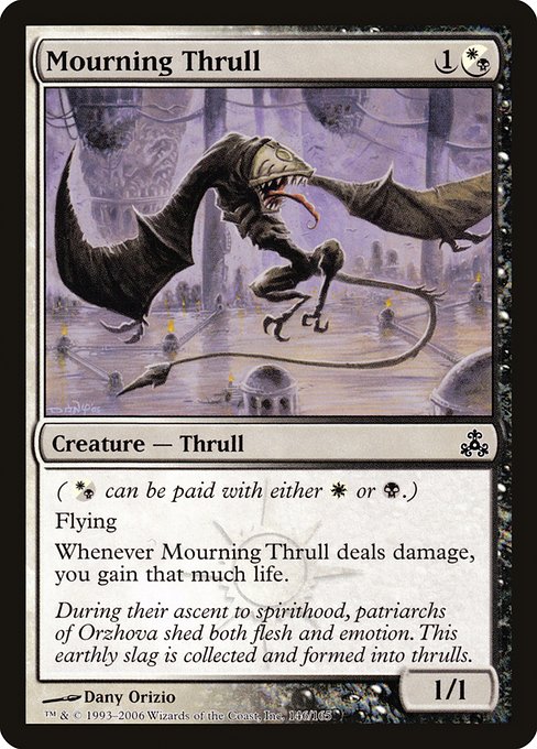 Mourning Thrull - Guildpact Common Card