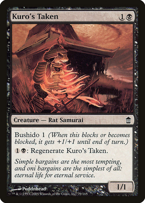 Kuro's Taken - Saviors of Kamigawa Common Card