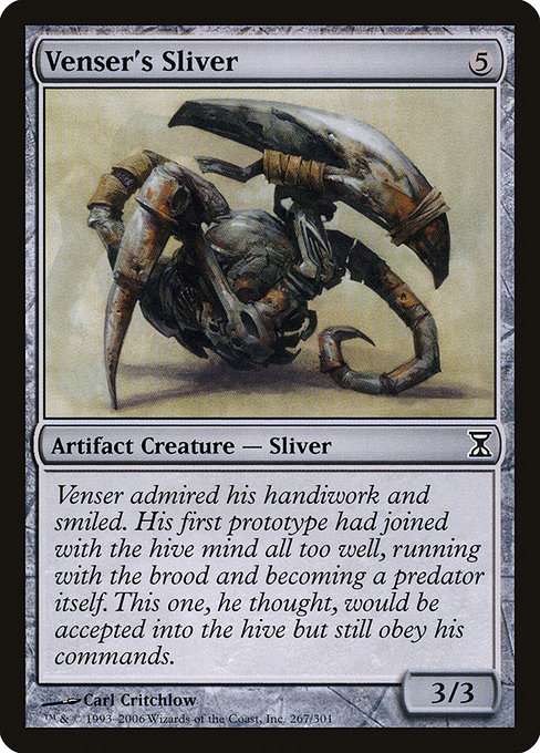 Venser's Sliver - Time Spiral Common Card