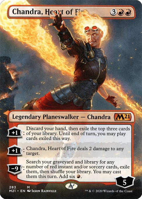 Chandra, Heart of Fire - Core Set 2021 Mythic Card