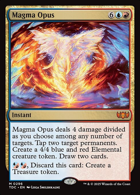Magma Opus - Tarkir: Dragonstorm Commander Mythic Card