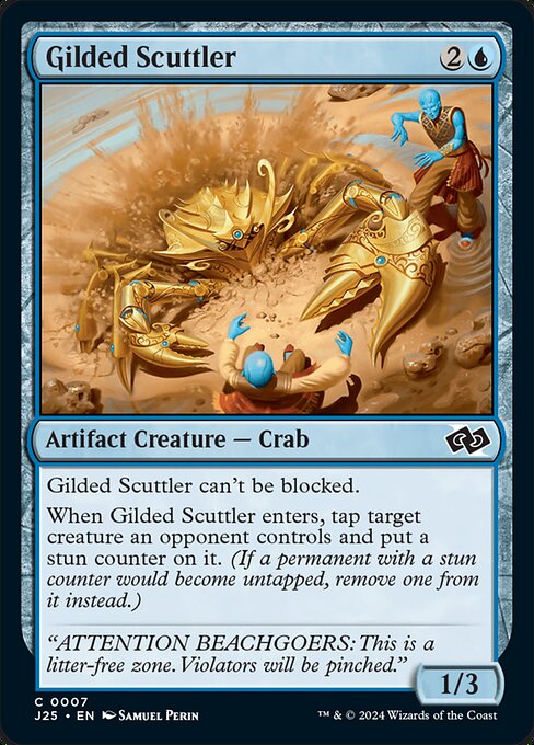 Gilded Scuttler - Foundations Jumpstart Common Card