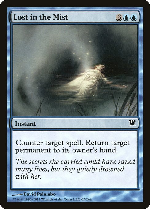 Lost in the Mist - Innistrad Common Card