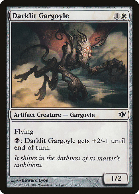 Darklit Gargoyle - Conflux Common Card