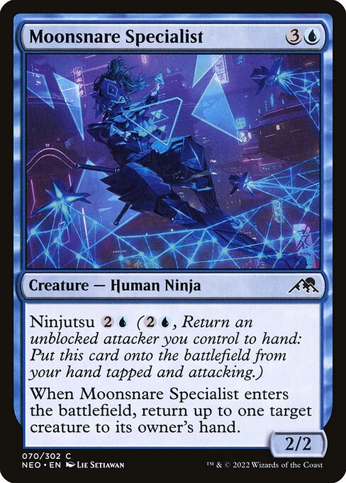 Moonsnare Specialist - Kamigawa: Neon Dynasty Common Card