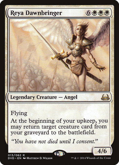 Reya Dawnbringer - Duel Decks Anthology: Divine vs. Demonic Rare Card
