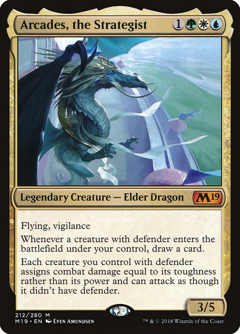 Arcades, the Strategist - Core Set 2019 Mythic Card