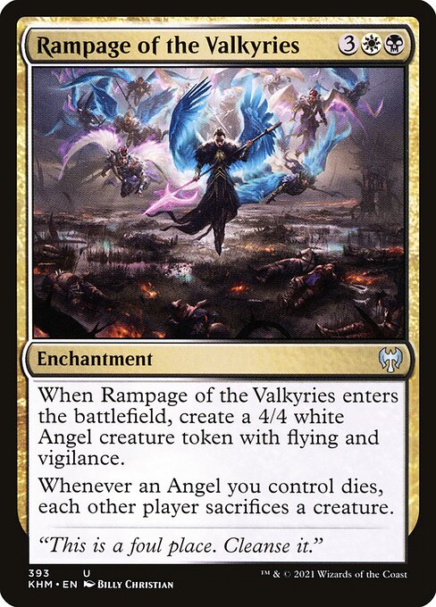 Rampage of the Valkyries - Kaldheim Uncommon Card