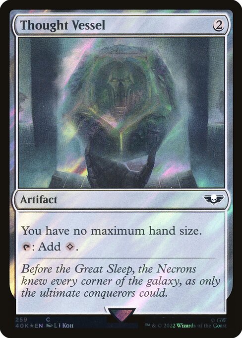 Thought Vessel - Warhammer 40,000 Commander Common Card