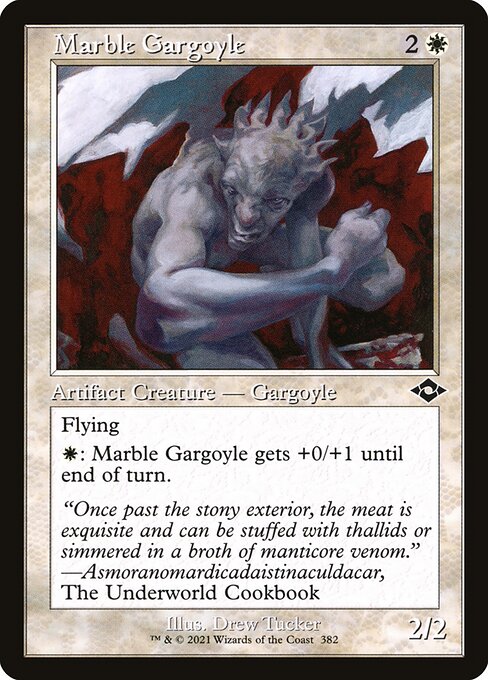 Marble Gargoyle - Modern Horizons 2 Common Card