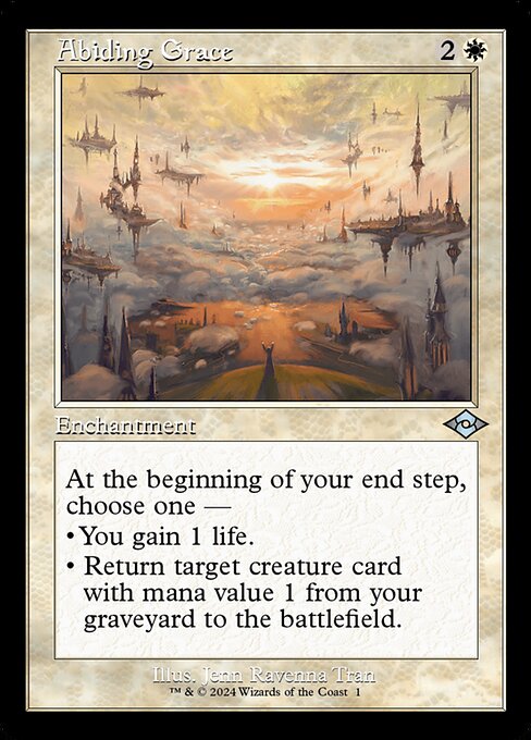 Abiding Grace - Modern Horizons 2 Timeshifts Uncommon Card