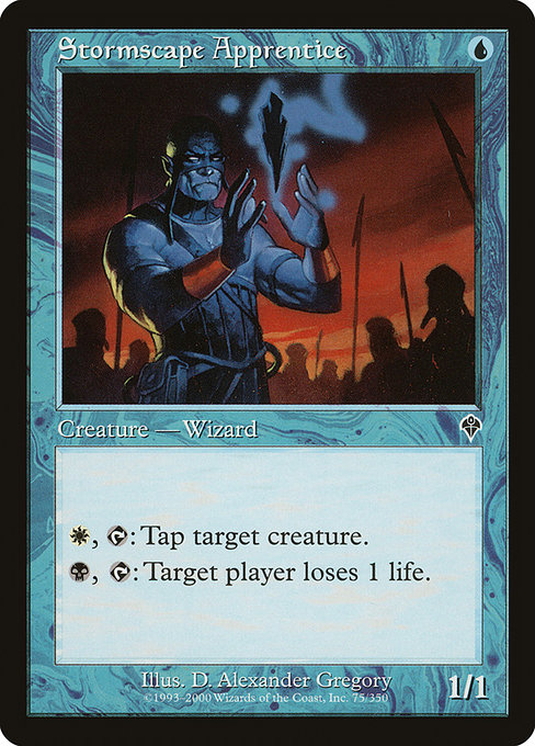 Stormscape Apprentice - Invasion Common Card