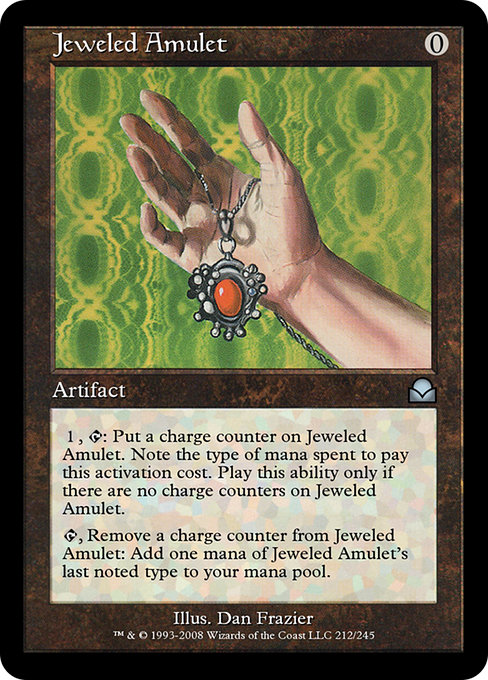 Jeweled Amulet - Masters Edition II Uncommon Card