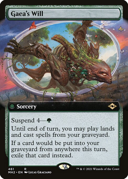 Gaea's Will - Modern Horizons 2 Rare Card