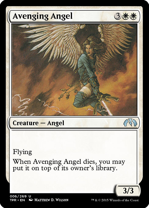 Avenging Angel - Tempest Remastered Uncommon Card