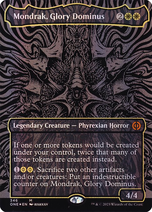 Mondrak, Glory Dominus - Phyrexia: All Will Be One Mythic Card