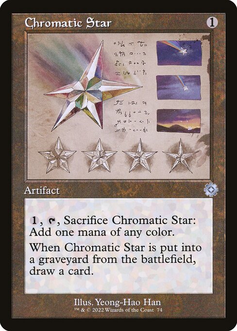 Chromatic Star - The Brothers' War Retro Artifacts Uncommon Card