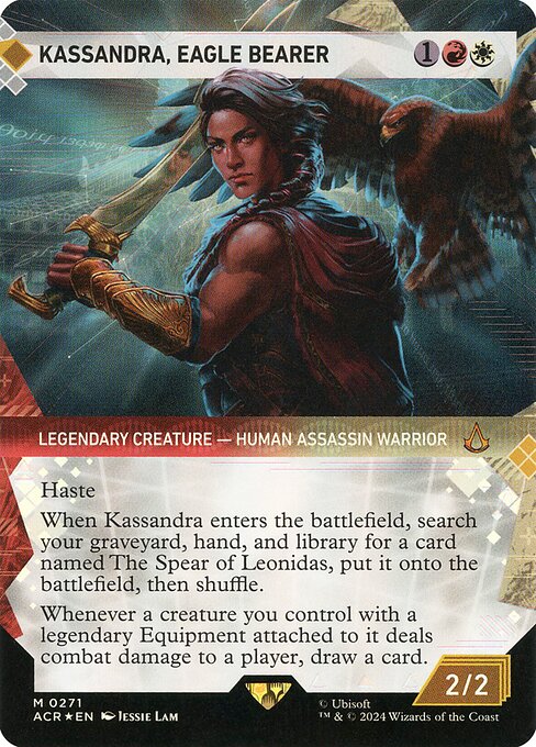 Kassandra, Eagle Bearer - Assassin's Creed Mythic Card