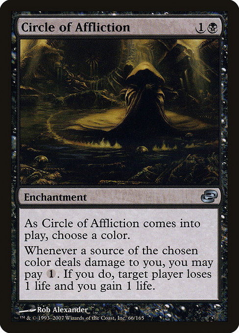 Circle of Affliction - Planar Chaos Uncommon Card