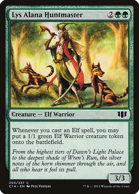 Lys Alana Huntmaster - Commander 2014 Common Card
