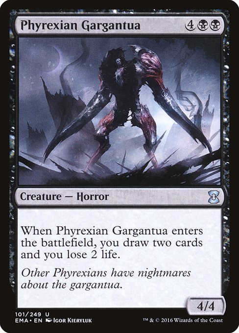Phyrexian Gargantua - Eternal Masters Uncommon Card