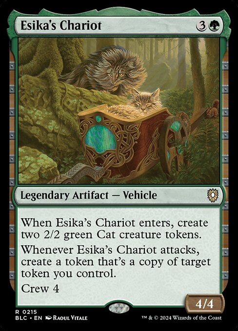 Esika's Chariot - Bloomburrow Commander Rare Card